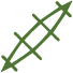 Cross stitch icon